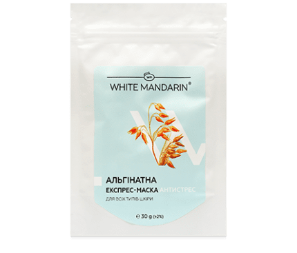 Альгінатна маска «Антистрес» White Mandarin
