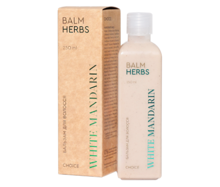 Бальзам для волосся HERBS - White Mandarin