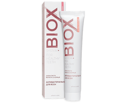 Антибактеріальна зубна паста Фенхель & Кориця Biox
