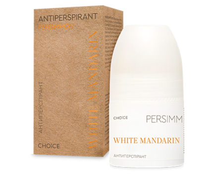 Антиперспірант Persimmon косметика White Mandarin